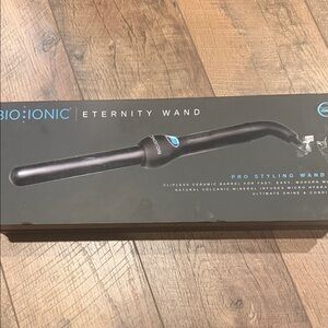 Bioionic Eternity Wand Pro Styling Wand - Black